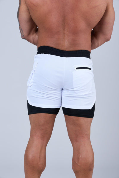 Mens TriX© SHORTS White