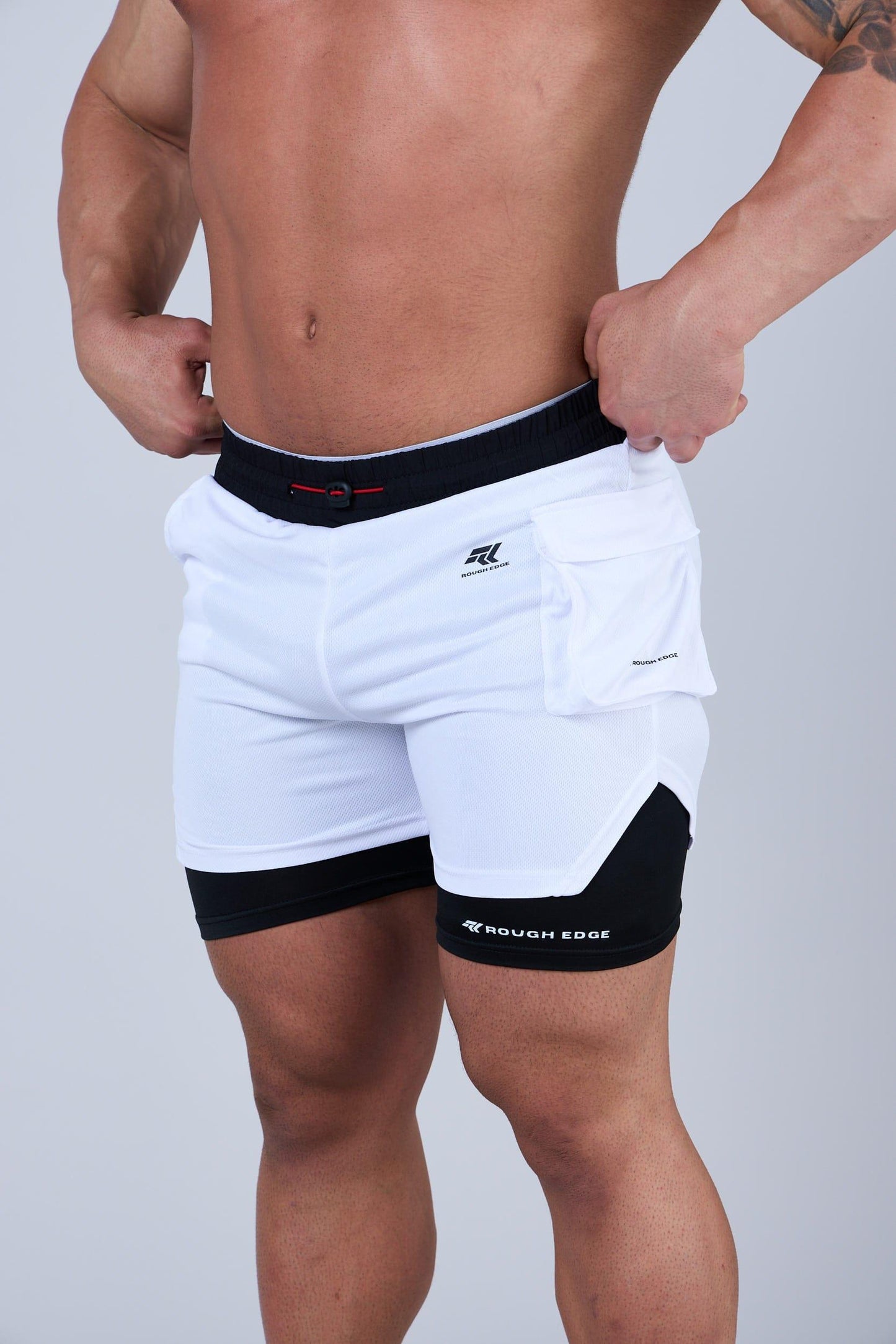 Mens TriX© SHORTS White