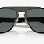 Mens Versace Sunglasses Ve2199 Black/ Dark Grey Polar Sunnies