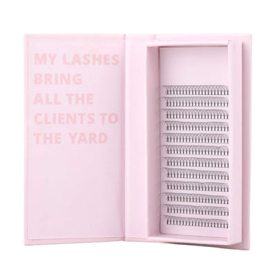 Miosh Eyelash Extensions - 3D Premade Volume Short Stem Eye Lash 0.10 / D CURL