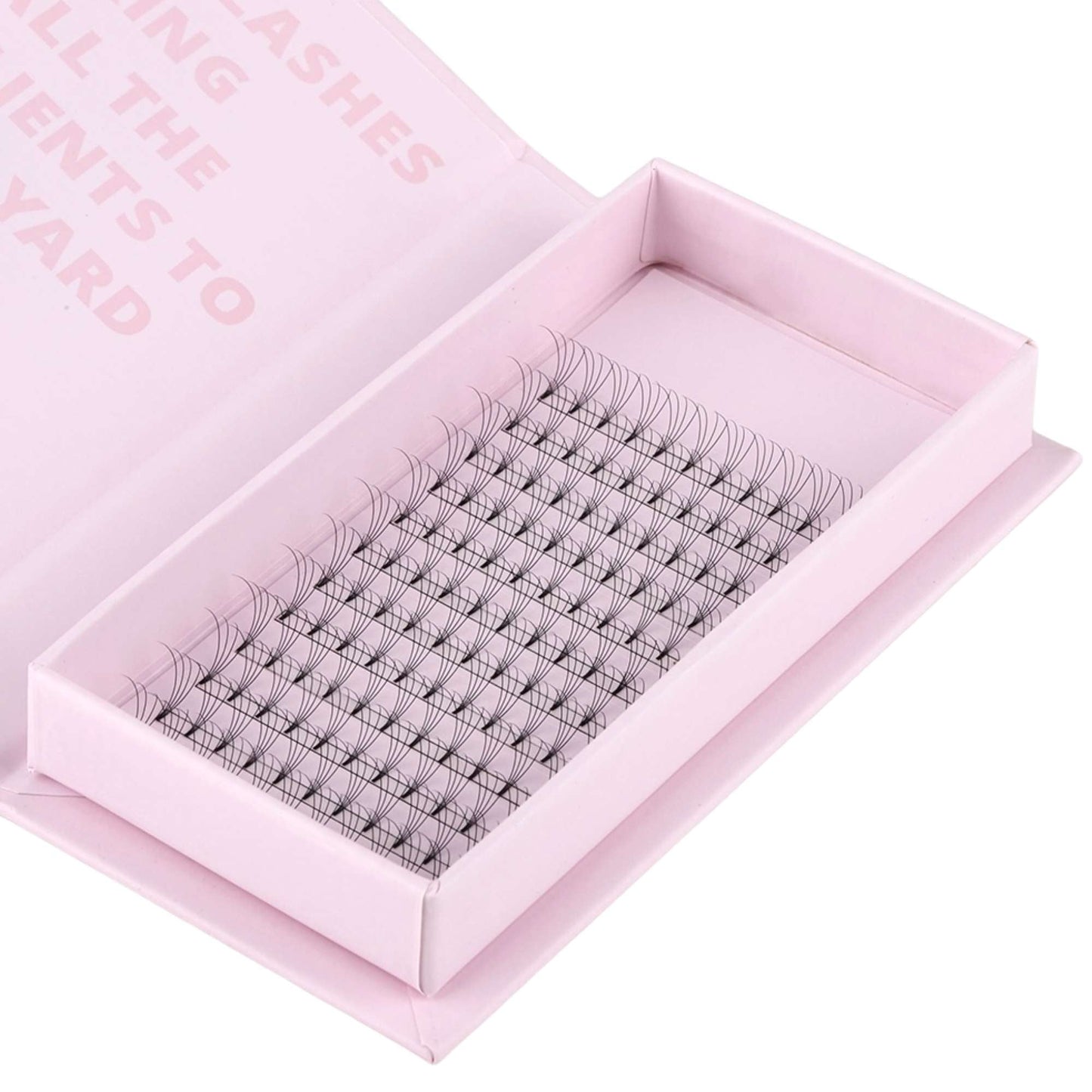 Miosh Eyelash Extensions - 4D Premade Volume Short Stem Eye Lash 0.10 / D CURL