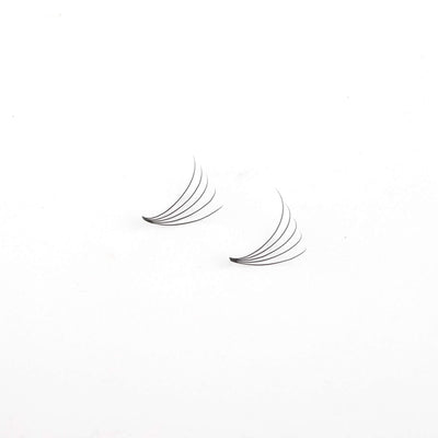 Miosh Eyelash Extensions - 5D Premade Volume Short Stem Eye Lash 0.10 / D CURL