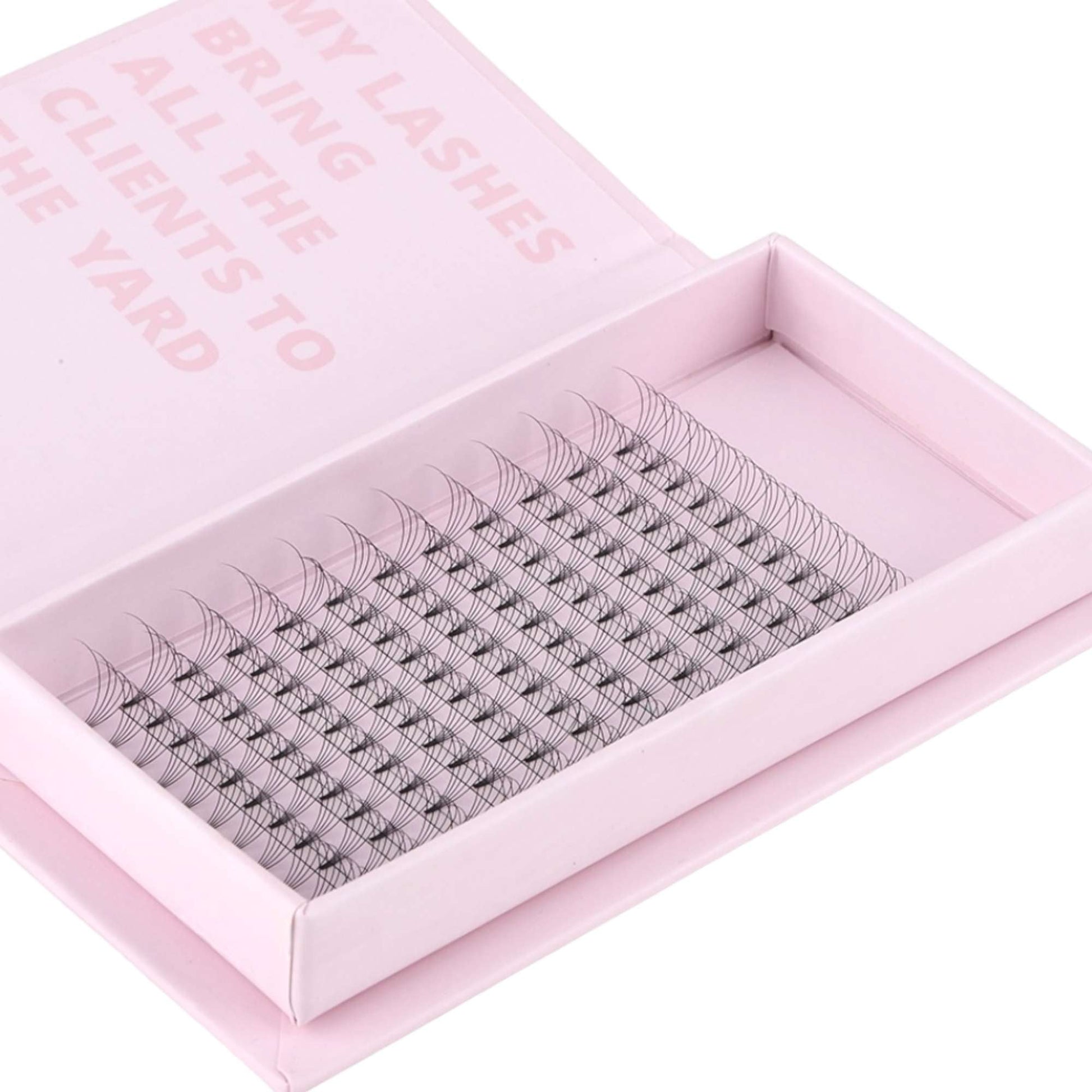 Miosh Eyelash Extensions - 5D Premade Volume Short Stem Eye Lash 0.10 / D CURL