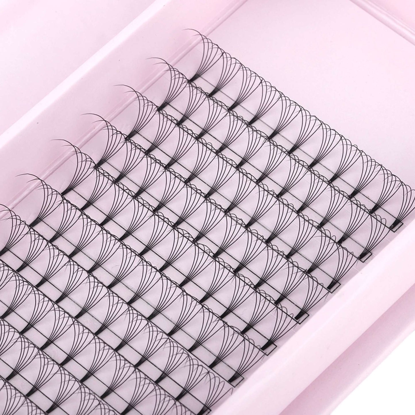 Miosh Eyelash Extensions - 5D Premade Volume Short Stem Eye Lash 0.10 / D CURL