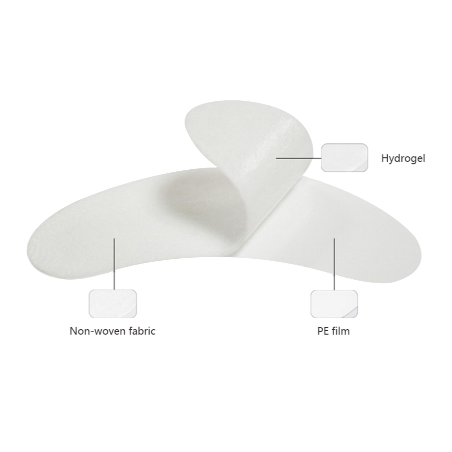 Miosh Eyelash Extensions Eye Pads - 50 Pairs Per Pack