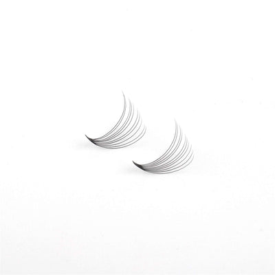 Miosh Eyelash Extensions - XL 10D Premade Volume Short Stem Lash 0.05 / D CURL