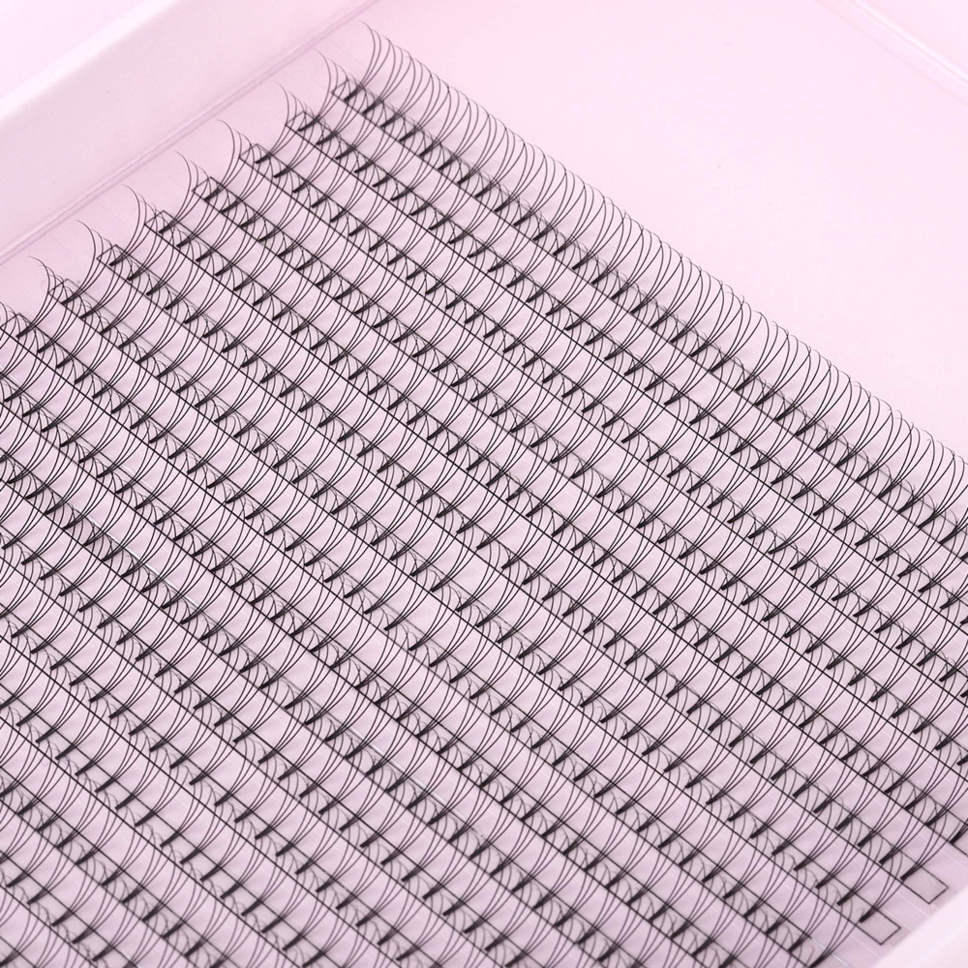 Miosh Eyelash Extensions - XL 3D Premade Volume Short Stem Lash 0.10 / D CURL