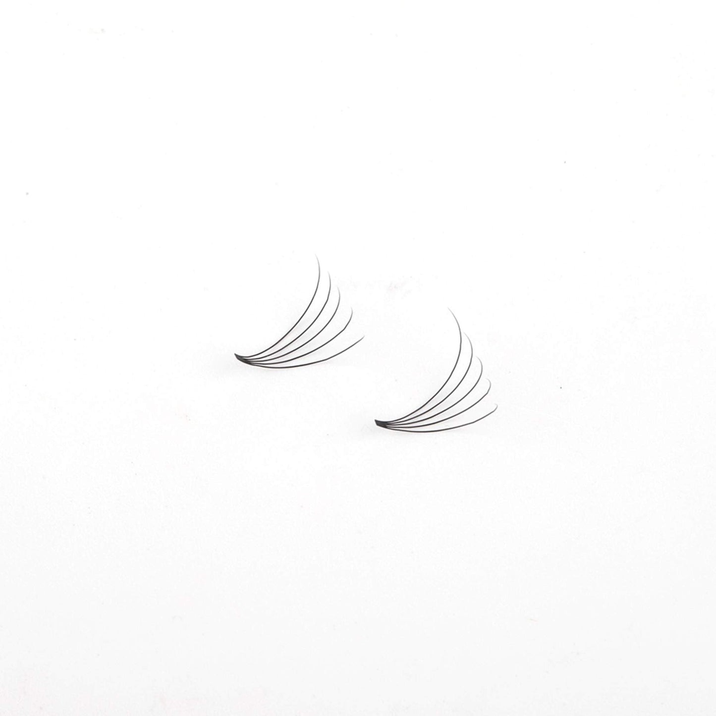 Miosh Eyelash Extensions - XL 5D Premade Volume Short Stem Lash 0.10 / D CURL