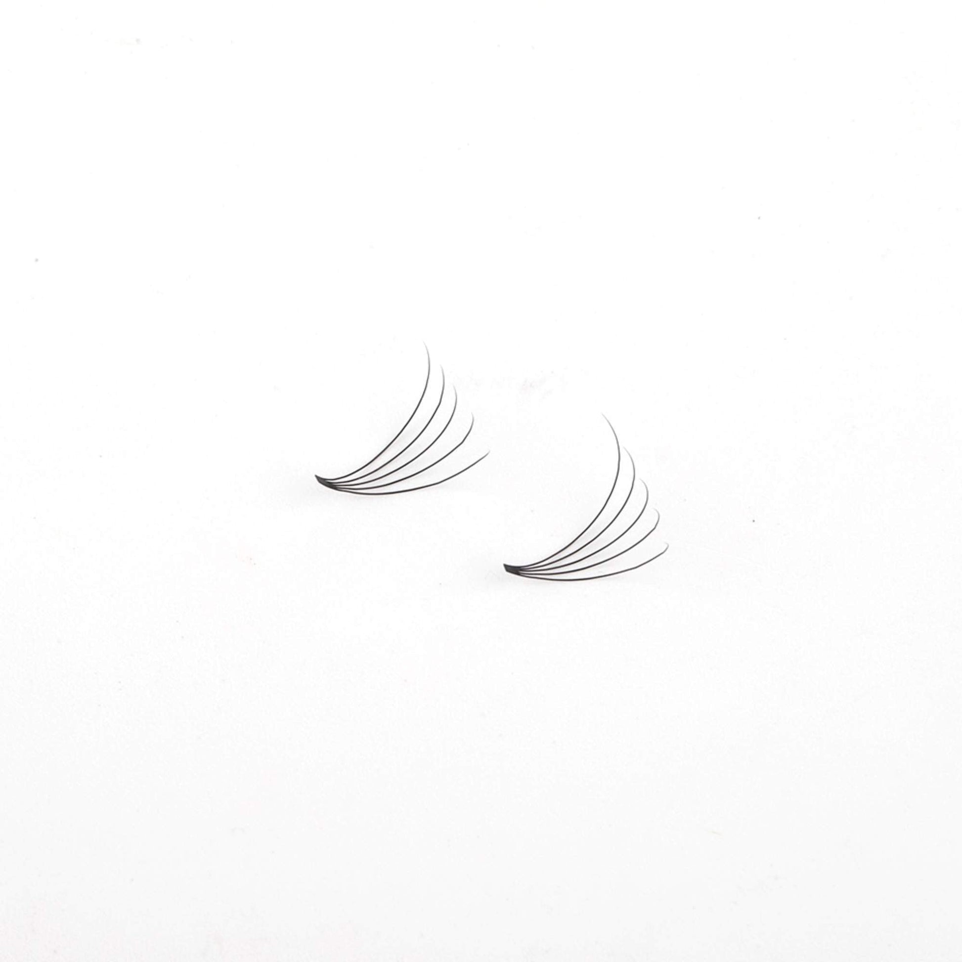 Miosh Eyelash Extensions - XL 5D Premade Volume Short Stem Lash 0.10 / D CURL