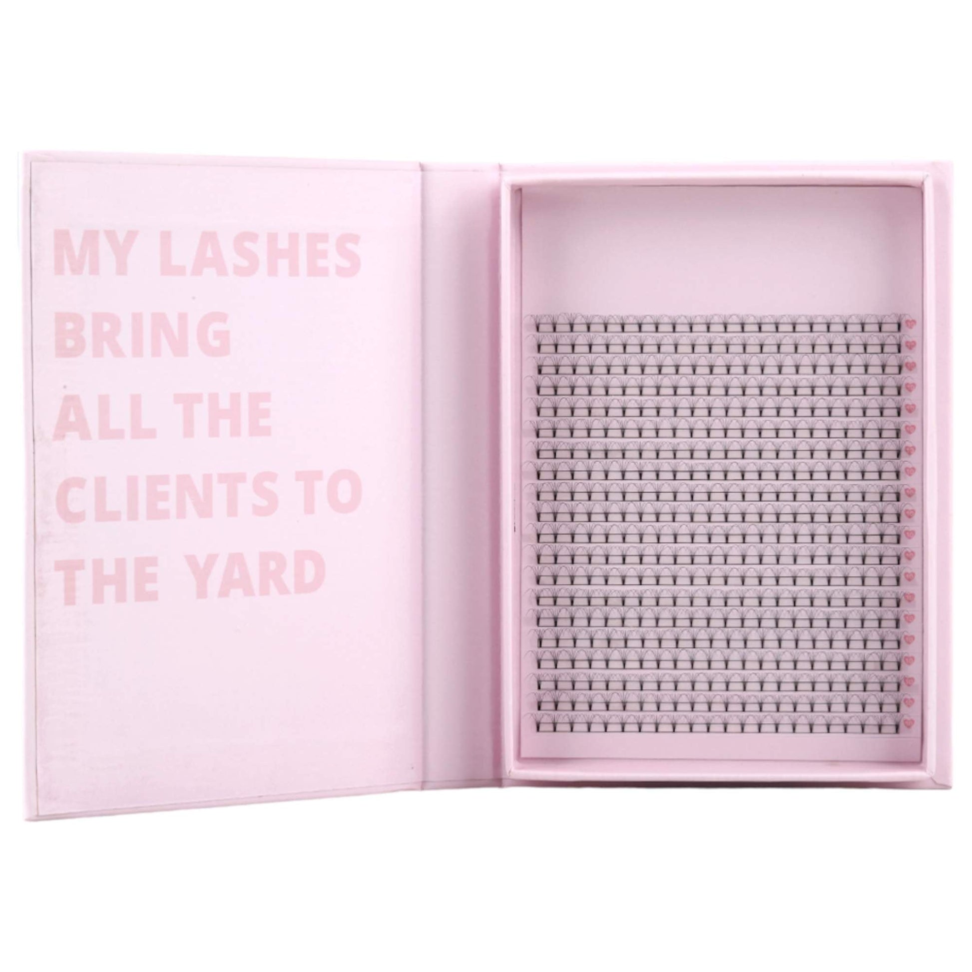 Miosh Eyelash Extensions - XL 6D Premade Volume Short Stem Lash 0.07 / D CURL