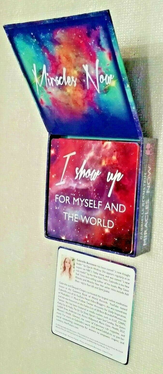 Miracles Now Card Deck: Inspirational Affirmations and Life-Changing Tools