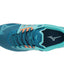 Mizuno Wave Sonic 2 Womens Running Shoes Blue Turquoise Orange