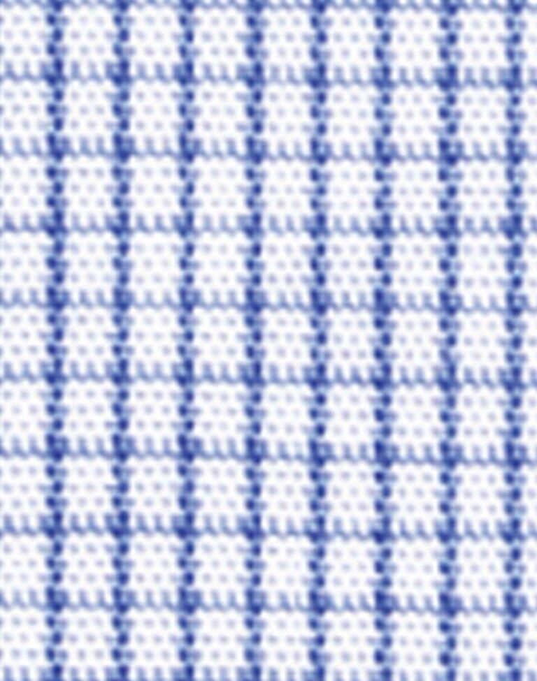 New Mens Mini Check Premium Cotton Long Sleeve Business Work Casual Dress Shirt