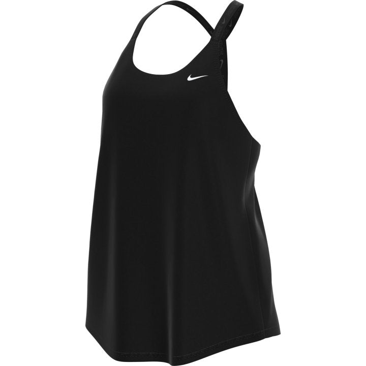 Nike Womens Black/White Elastika Dry-Fit Tank Top