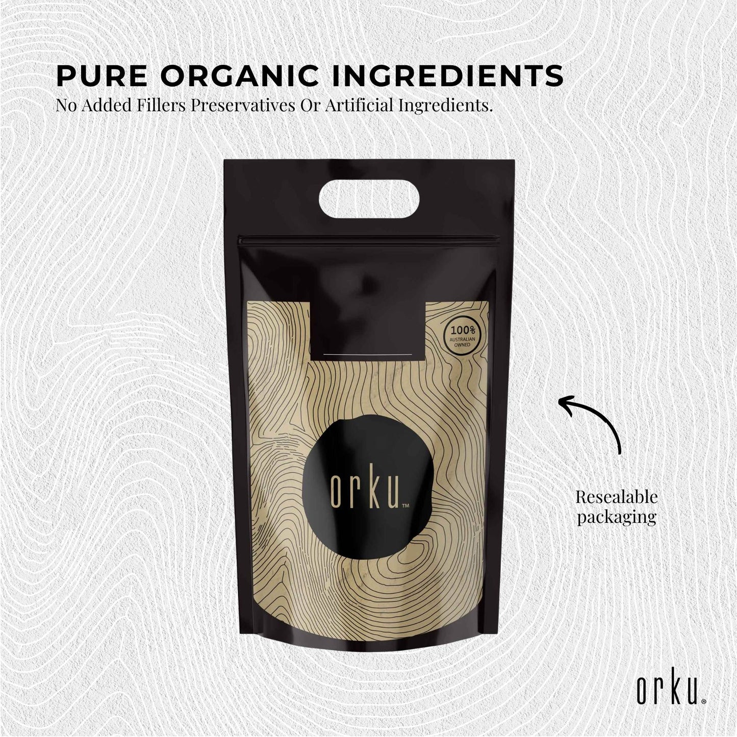 Orku 10Kg Organic Amla Powder - Indian Gooseberry Amalaki Fruit Powder