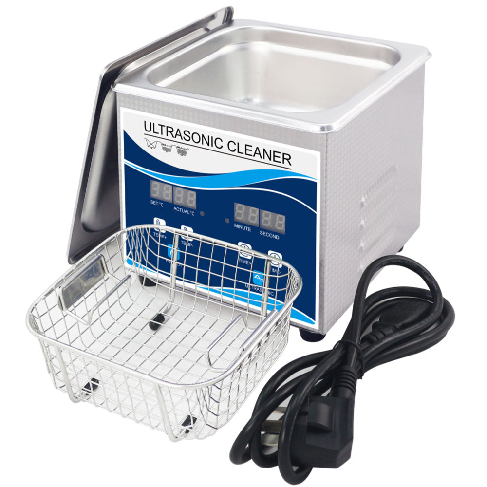 Orku 1.3L Ultrasonic Jewellery Cleaner Professional Machine + Digital Timer