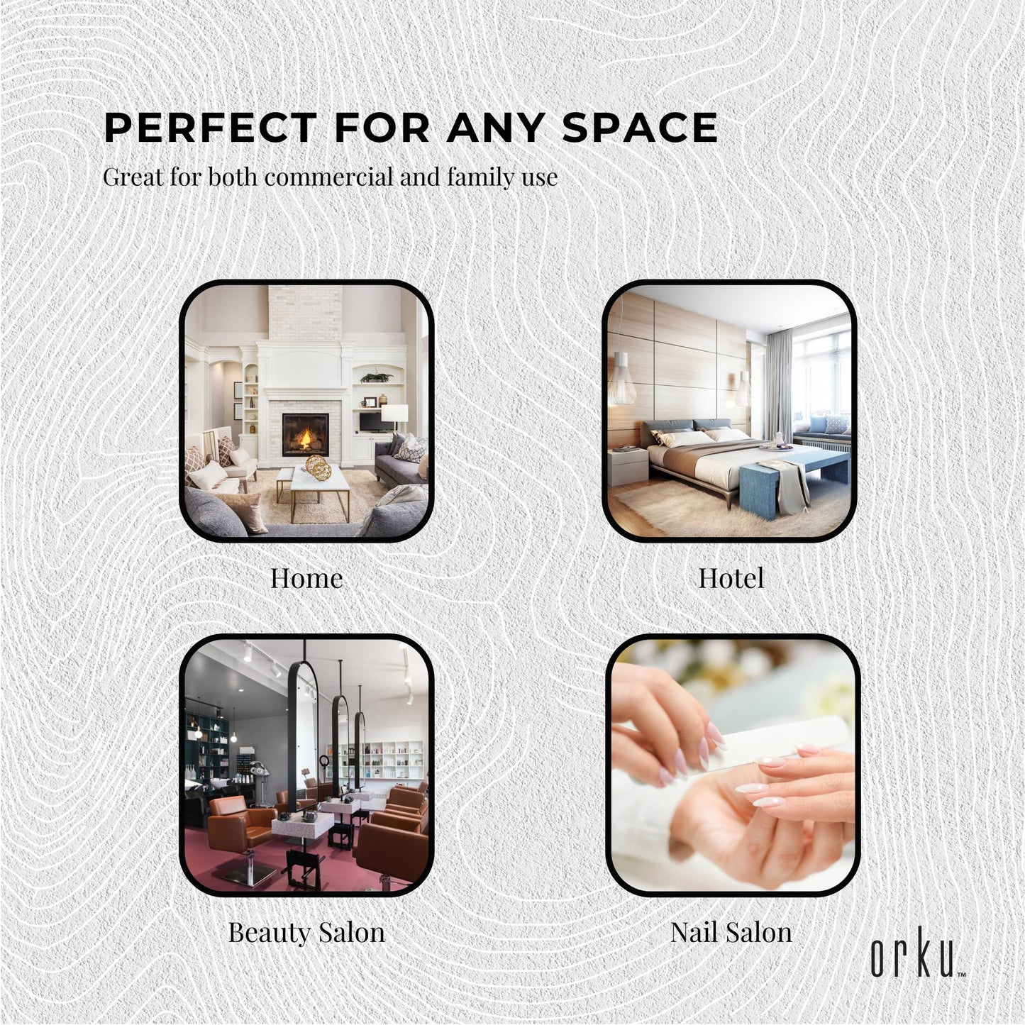 Orku 23L White UV Electric Towel Warmer Steriliser Cabinet Salon Heat Sanitiser