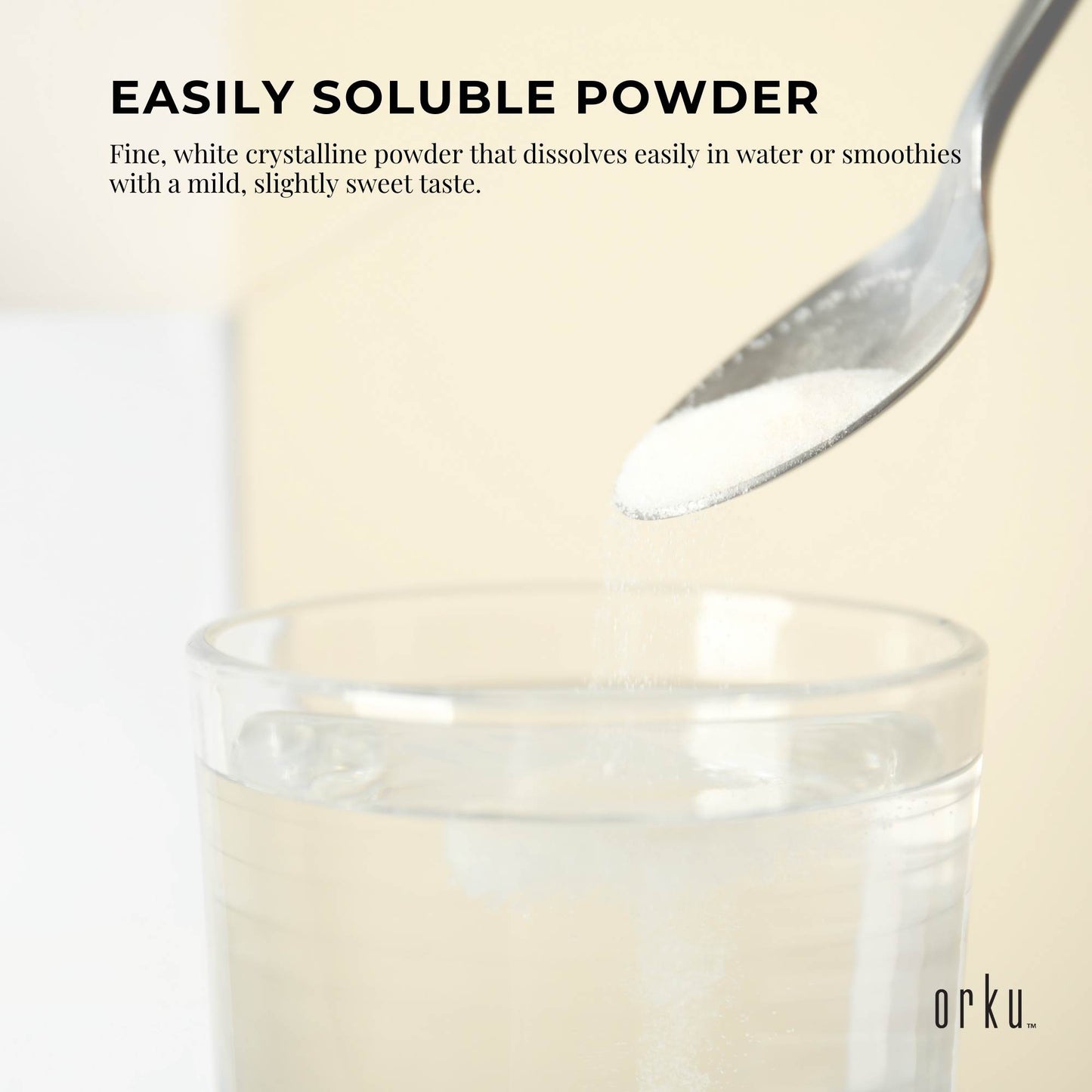 Orku 3.5Kg Myo Inositol Powder Tub - USP Grade High Purity Unflavoured