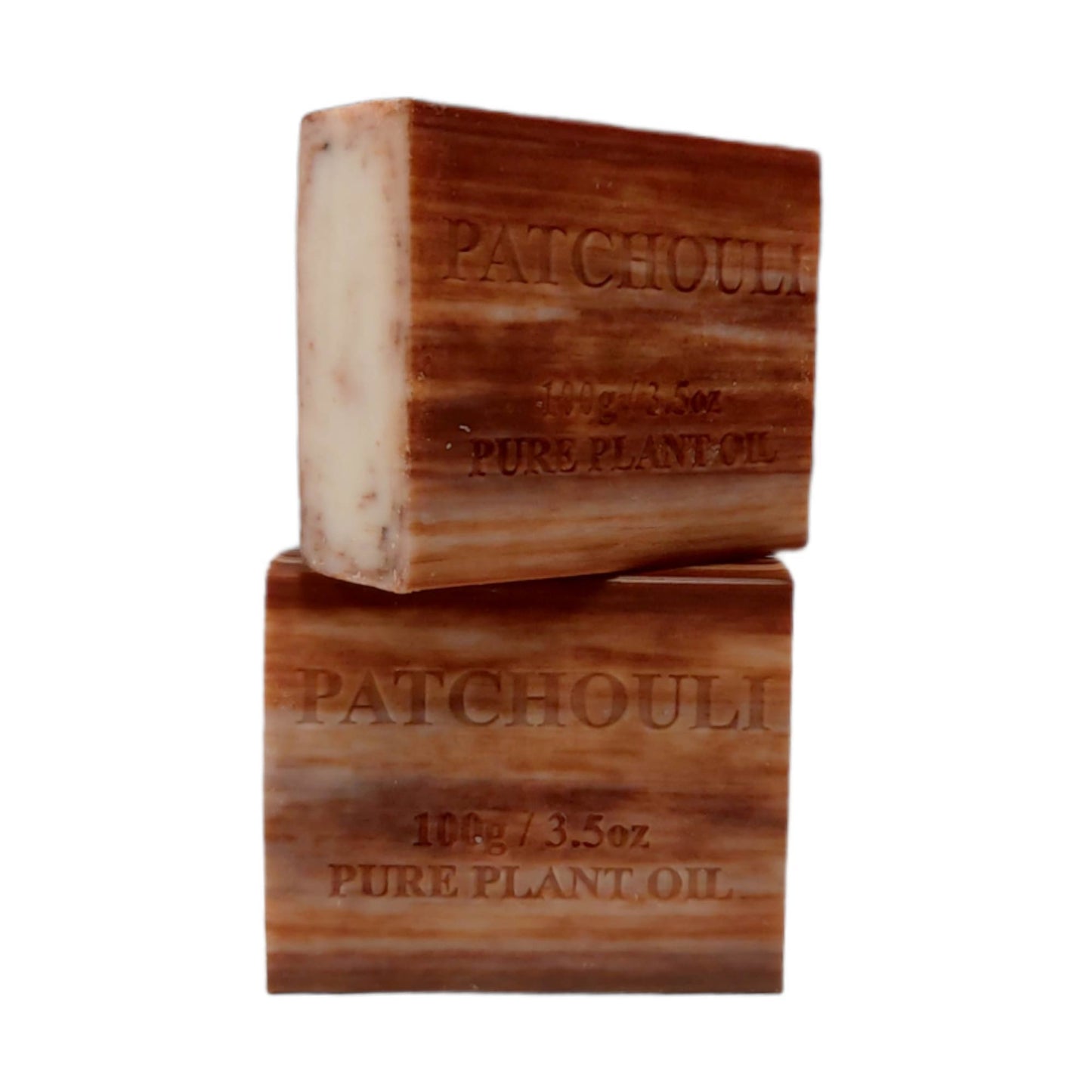 Orku 4 x 100g Patchouli Plant Oil Soap Bars Australian Made