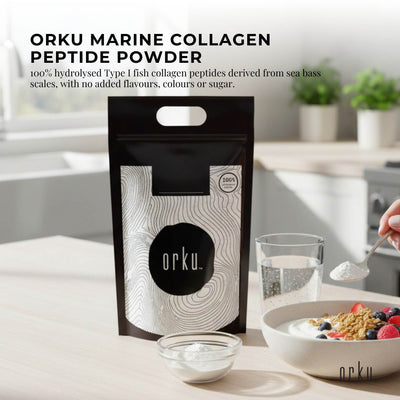 Orku 5Kg Marine Collagen Peptide Powder - Pure Type I Hydrolysed Protein