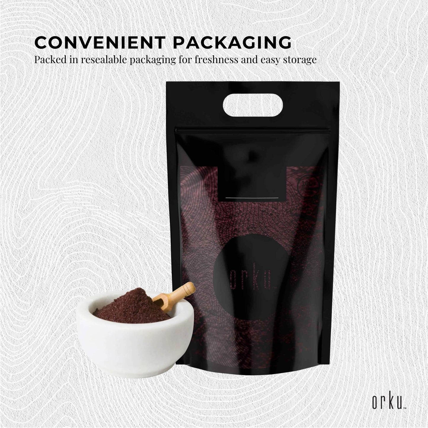 Orku 5kg Organic Acai Powder Brazilian Berry Smoothie Bowl Ingredient
