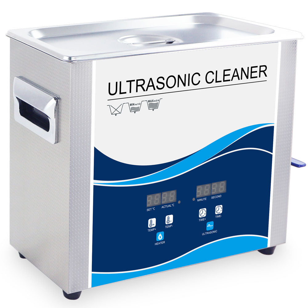 Orku 6.5L Ultrasonic Jewellery Cleaner Professional Machine + Digital Timer