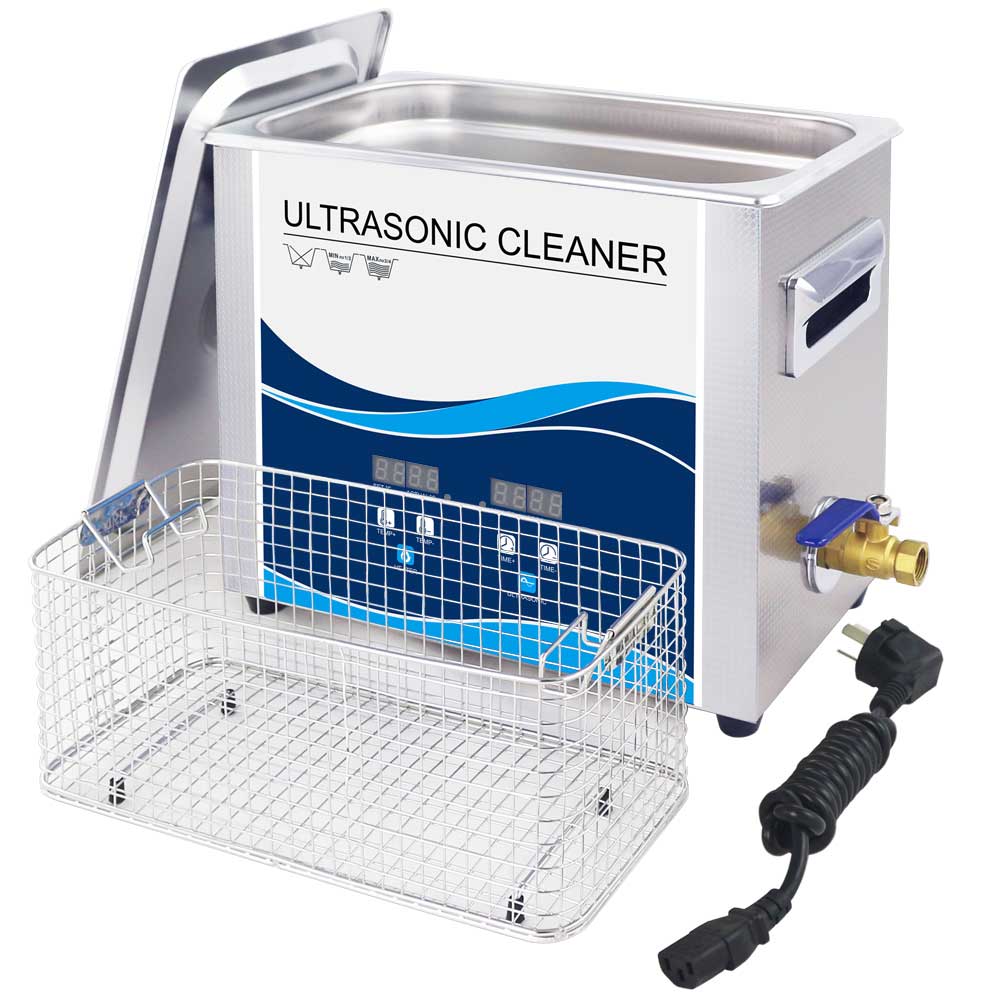 Orku 6.5L Ultrasonic Jewellery Cleaner Professional Machine + Digital Timer