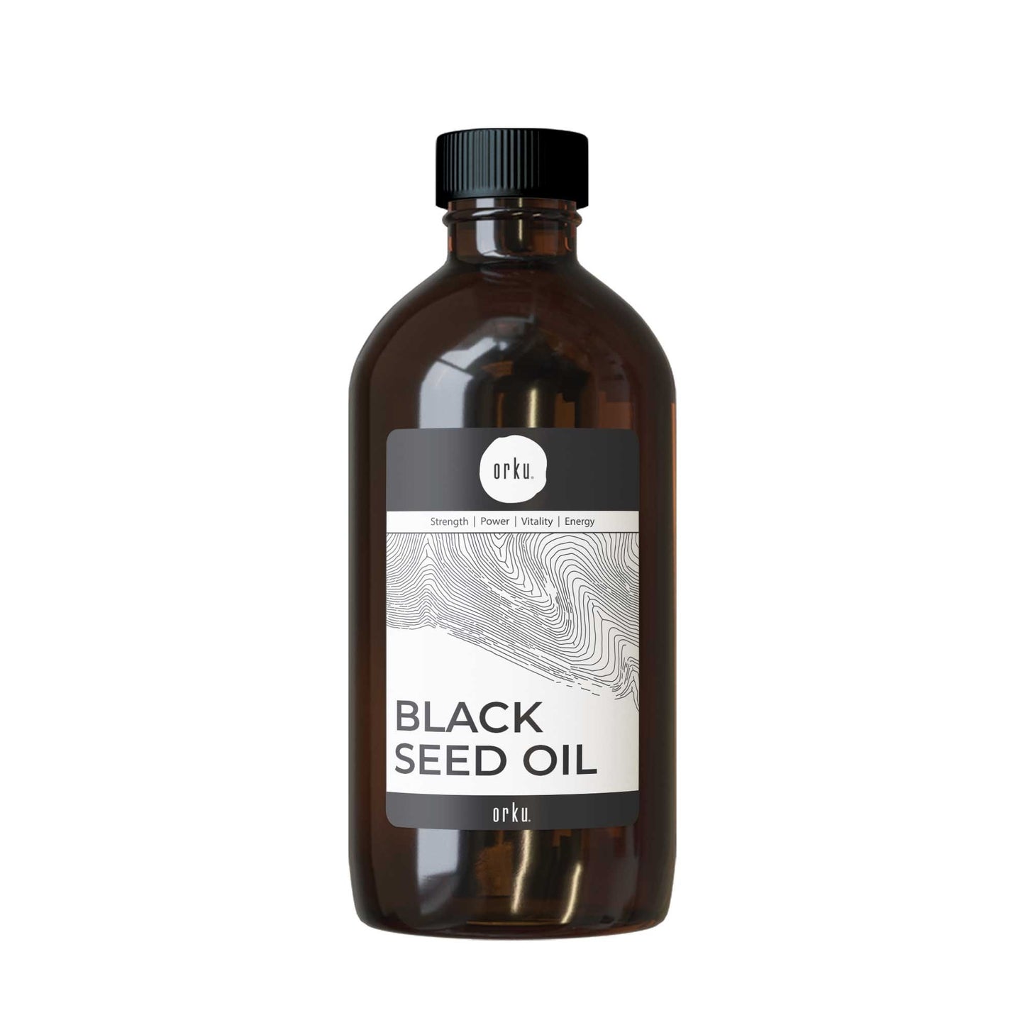 Orku Black Seed Oil Pure Cold Pressed 100% Ethiopian Nigella Sativa Cumin