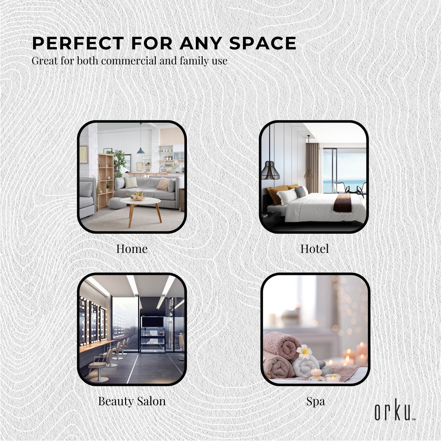 Orku Foot Spa Automatic Water Heating Massager - Electric Pedicure Bath