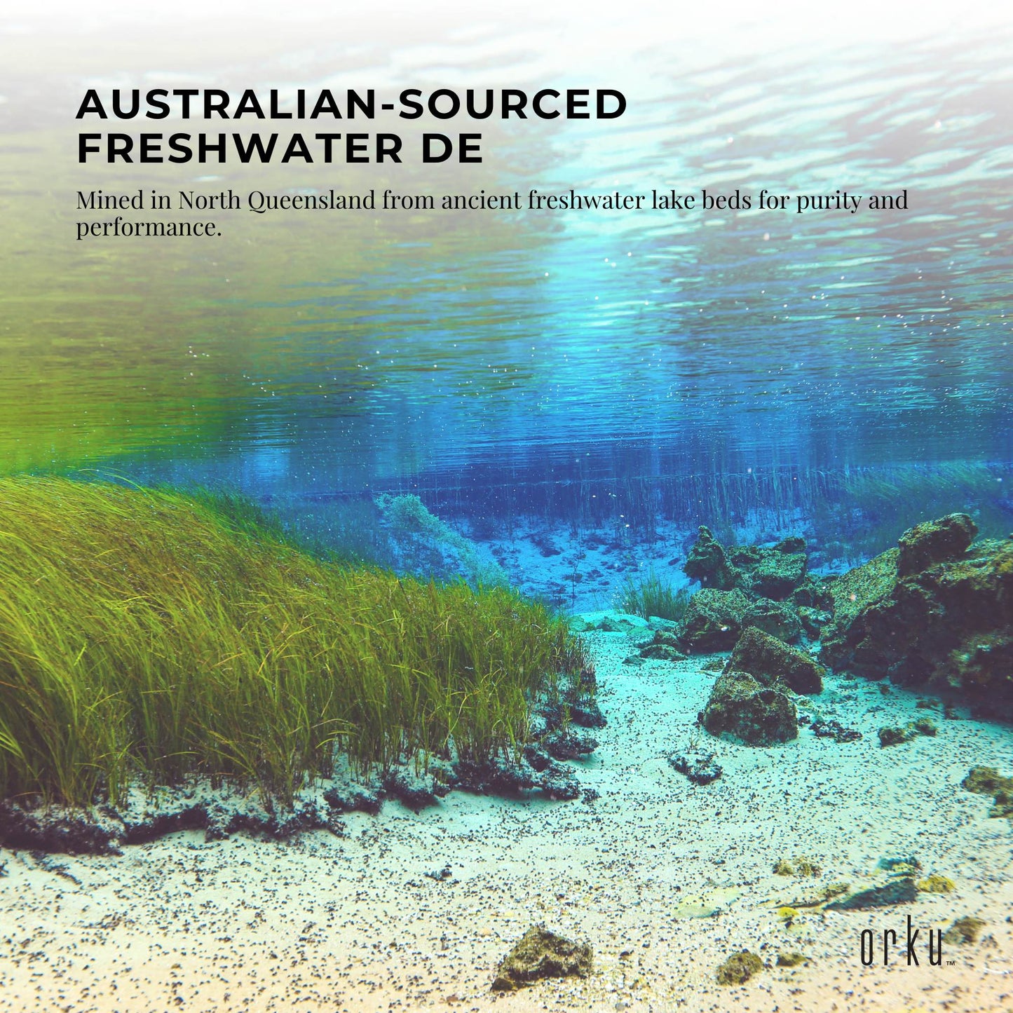 Orku Fossil Shell Flour Tubs - Livestock Garden and Pet Diatomaceous Earth