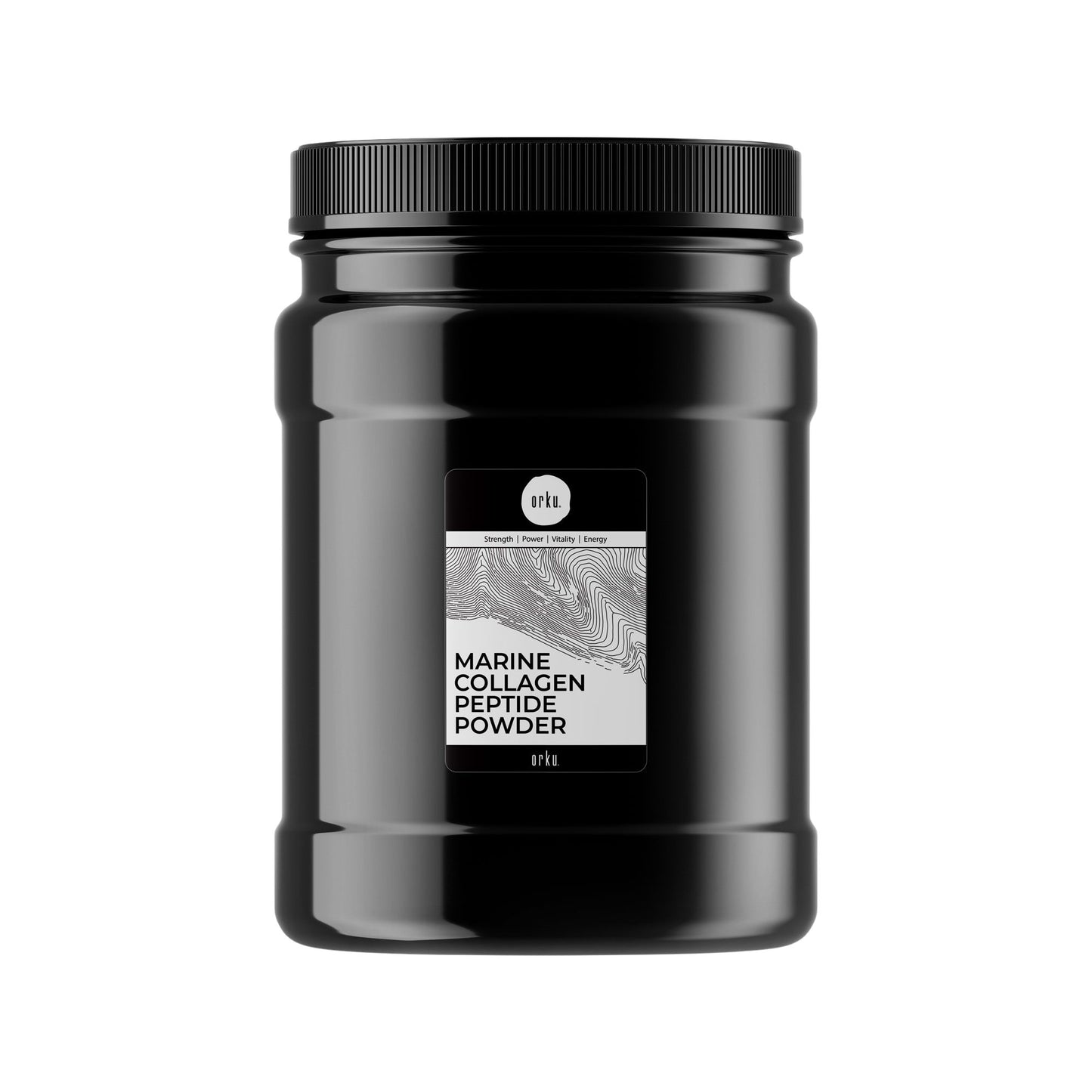 Orku Marine Collagen Peptide Powder - Jars - Type I Hydrolysed Protein