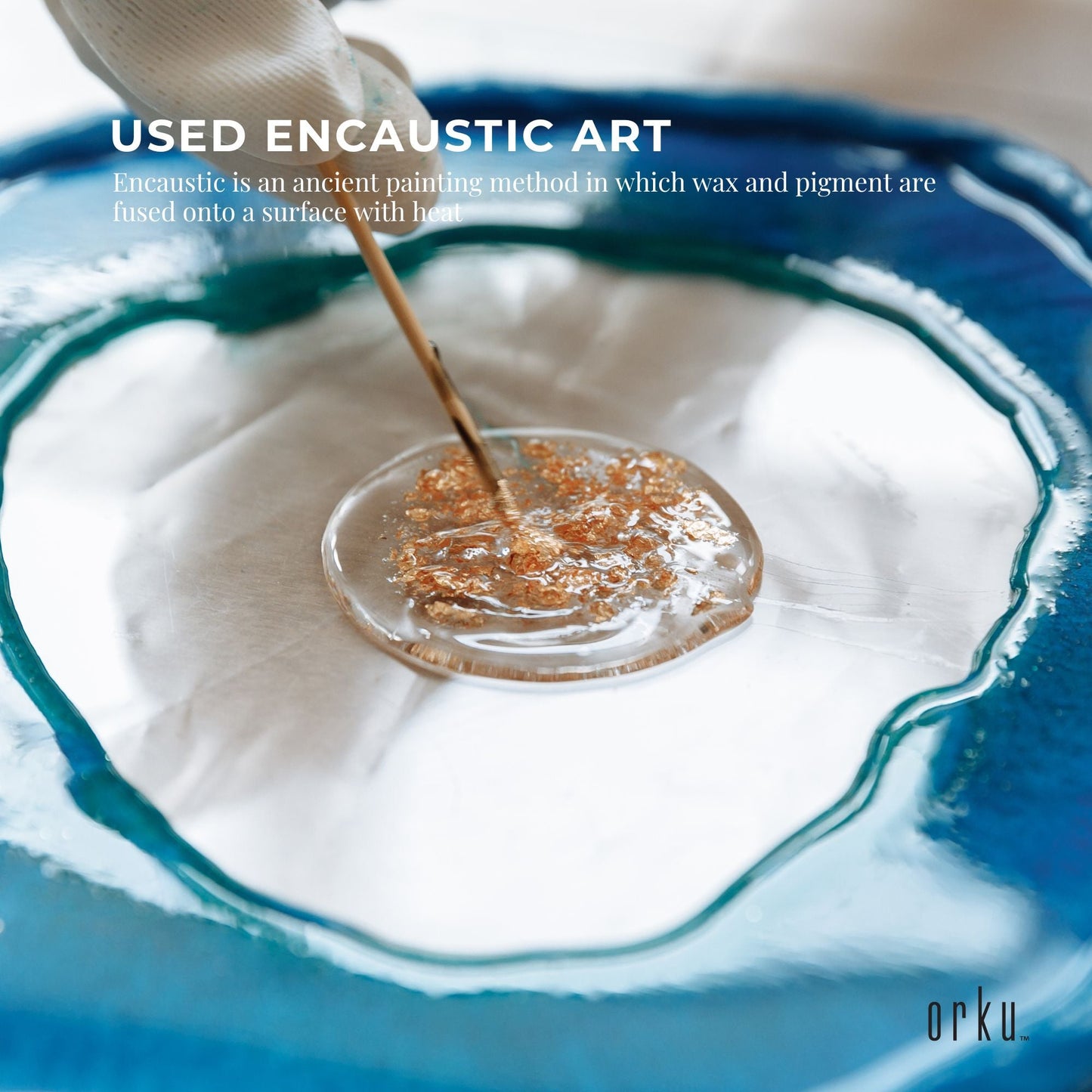 Orku Organic Beeswax Pellets Yellow - Cosmetic Grade Pure Bees Wax Pastilles