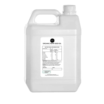 Orku 5L Organic Hemp Seed Oil - Cold Pressed Food Grade Oils