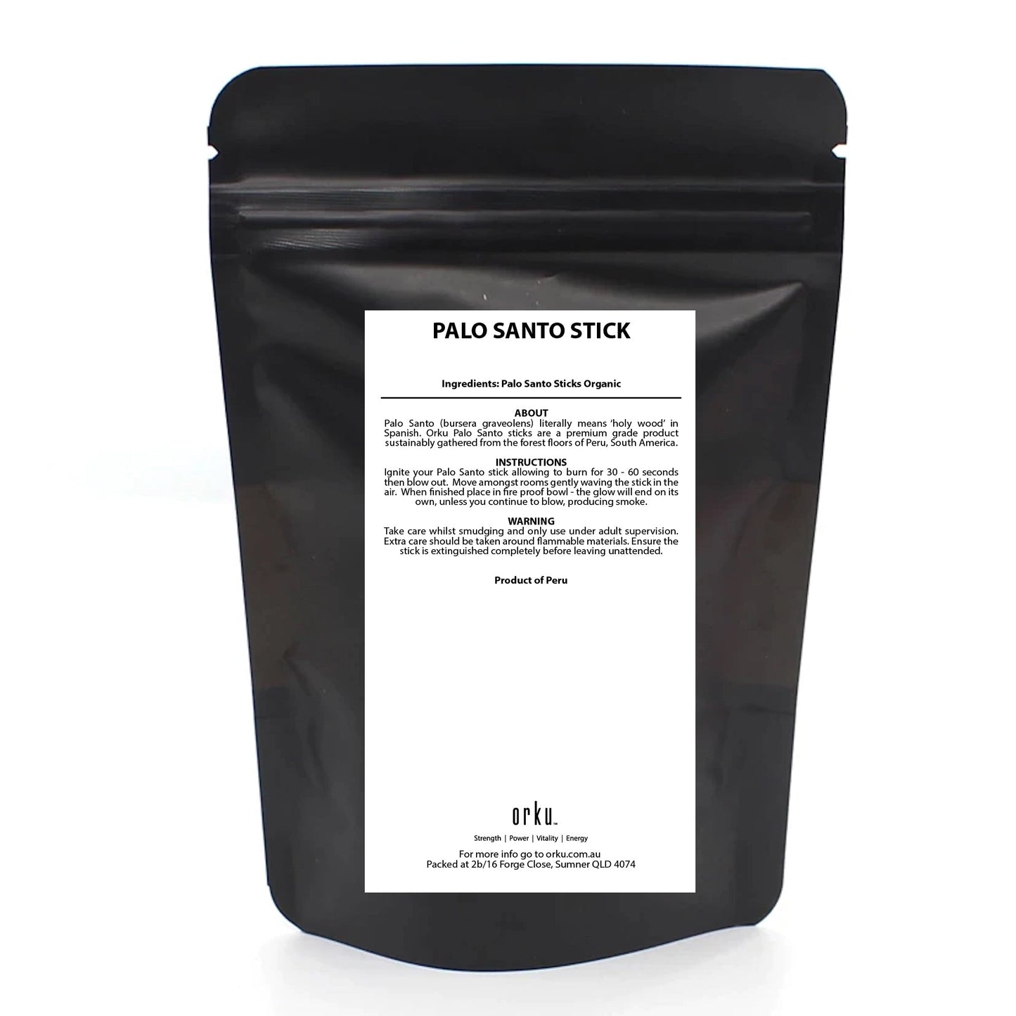 Orku Palo Santo Holy Wood Incense Sticks