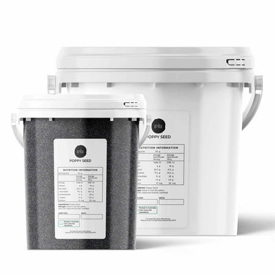 Orku Poppy Seeds Unwashed Buckets - Papaver Somniferum For Baking and Decorating