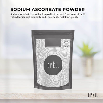 Orku Sodium Ascorbate - High Purity Soluble Crystalline Powder Bulk Bag