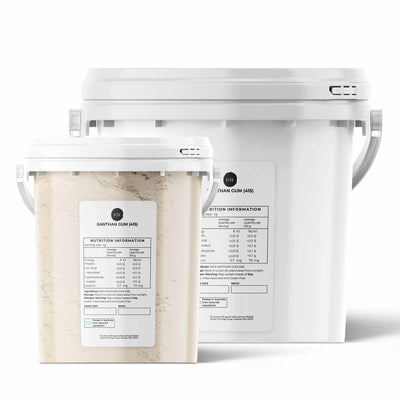 Orku Xanthan Gum Thickener Pure Fine Powder Tub 200 Mesh FCC E415 Food Additive