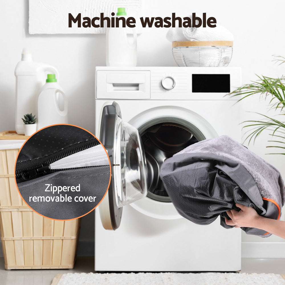 i.Pet Pet Bed Orthopedic Washable Dog Bed Plush Fleece Sofa Cushion Mat