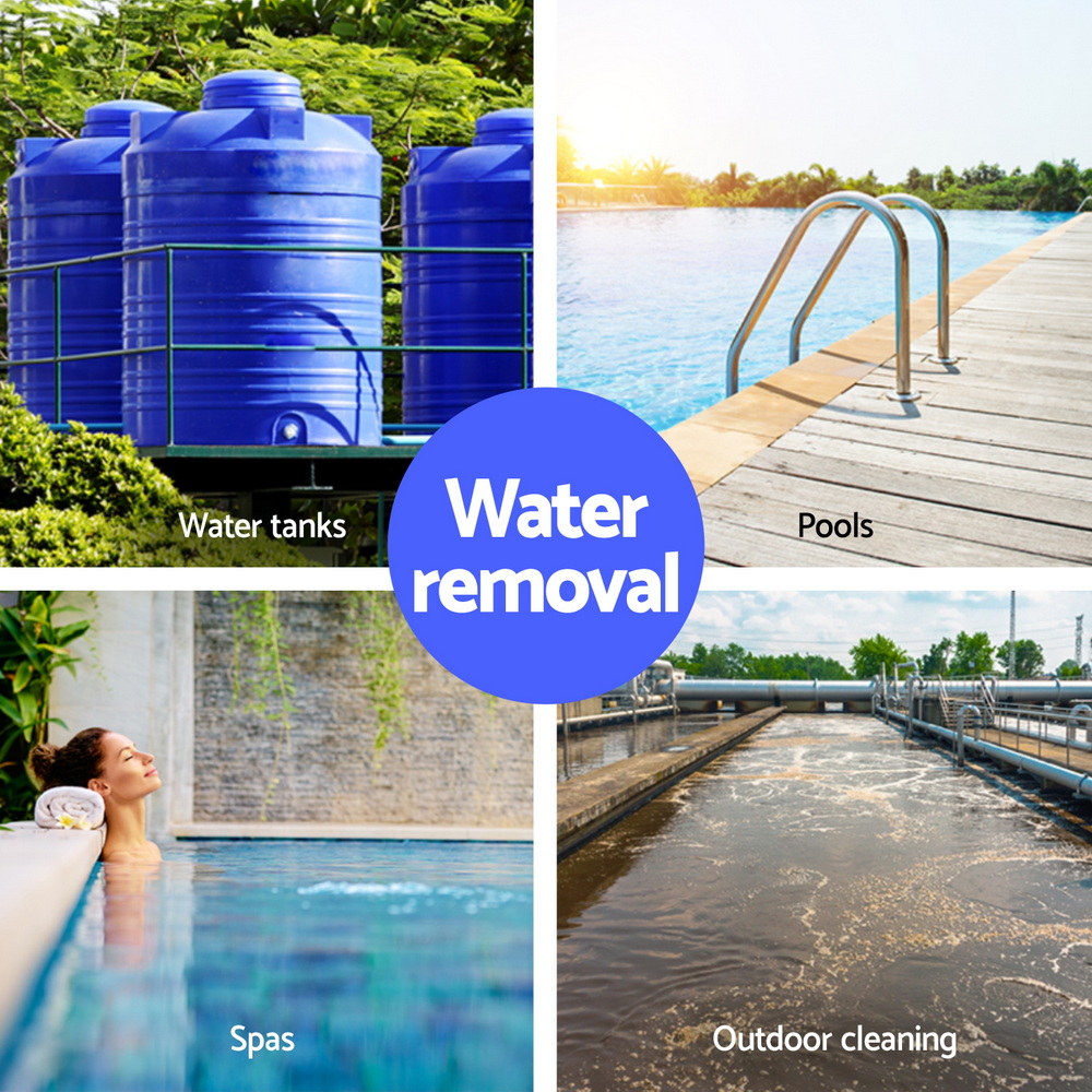 Giantz Garden Submersible Pump 550W Dirty Water Bore Tank Well?Steel Sewerage