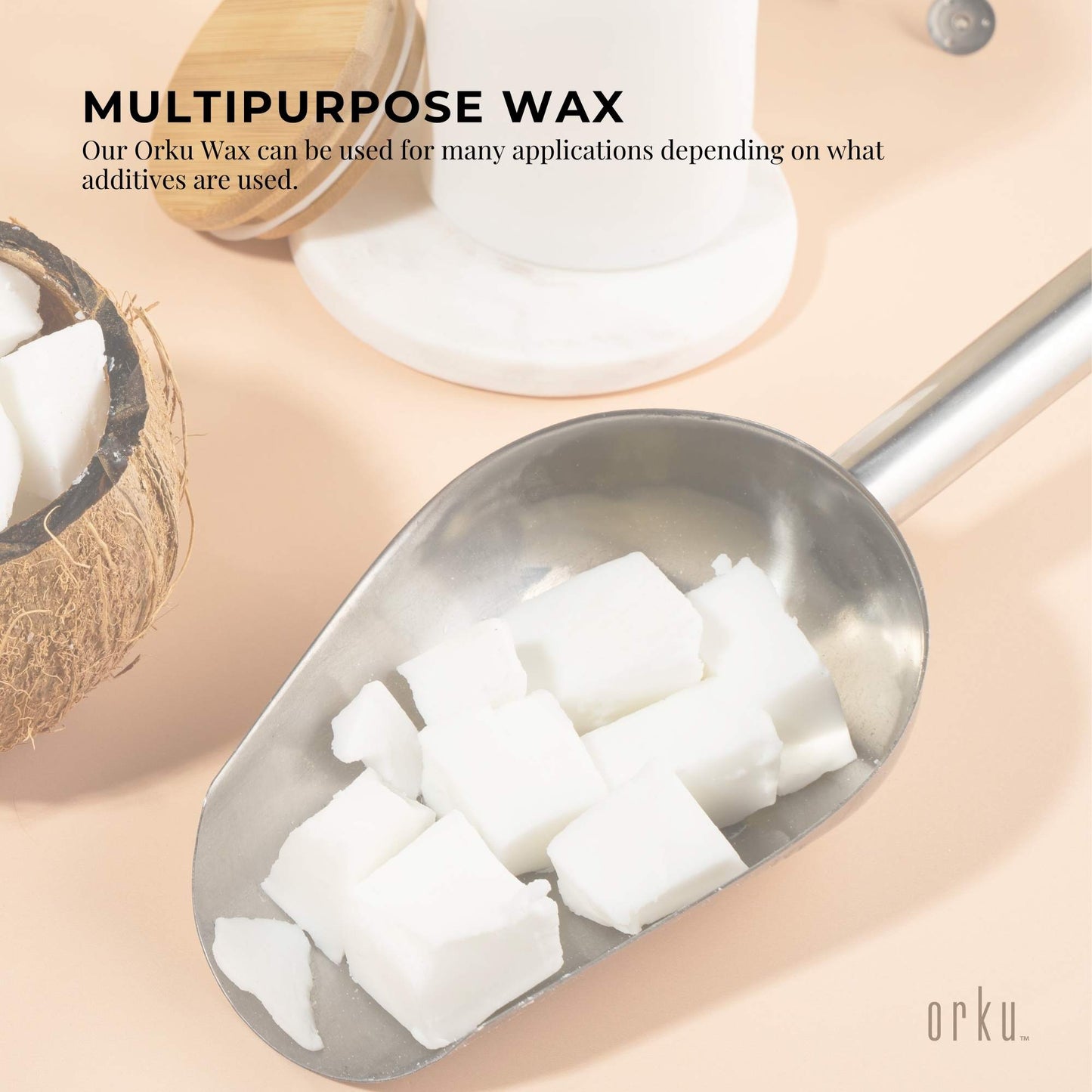 Paraffin Wax Blocks Hard Refined Unscented 60/62 Chunks Candle Soap Making Bulk