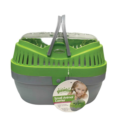 Pet Carrier Green Plastic Guinea Pig Mouse Hamster Rat Animal Travel Cage