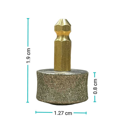 Pet Nail Grinder Head Smooth Filing Replacement Diamond Wheel For Dog Trimmer