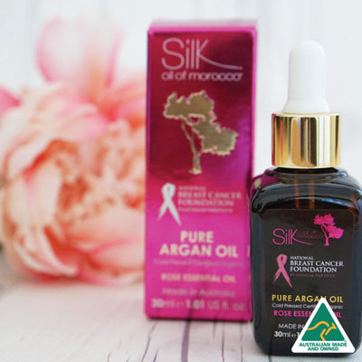 Pure Argan Oil with Rose Essential Oil