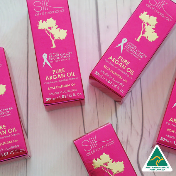 Pure Argan Oil with Rose Essential Oil