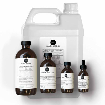 Pure Black Seed Oil - 100% Ethiopian Nigella Sativa Cumin Cold Pressed