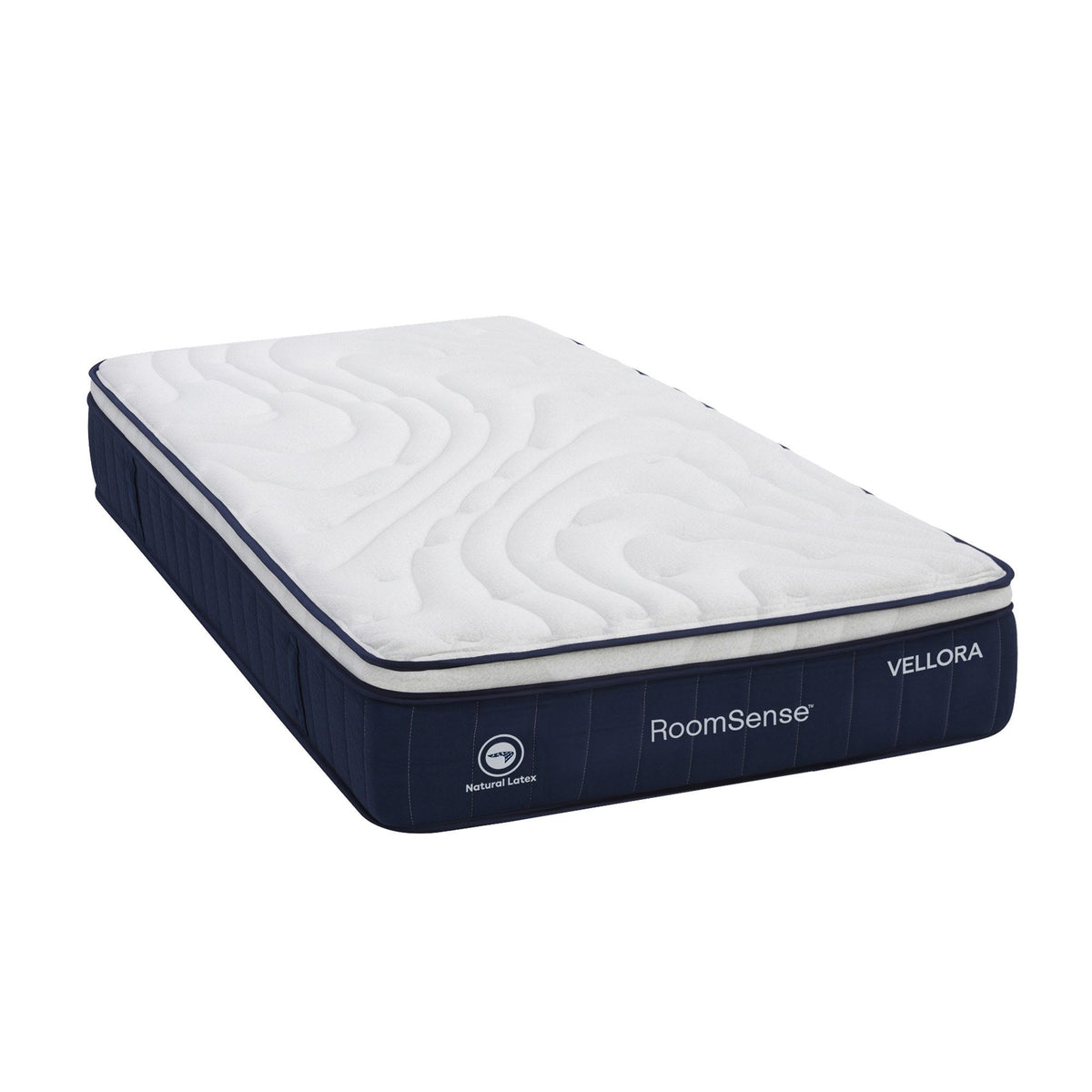 RoomSense King Mattress , 30cm Medium Firm Hybrid Mattress with Latex Lumbar Support for Back Pain Relief , Pocket Spring Mattress King Size in a Box