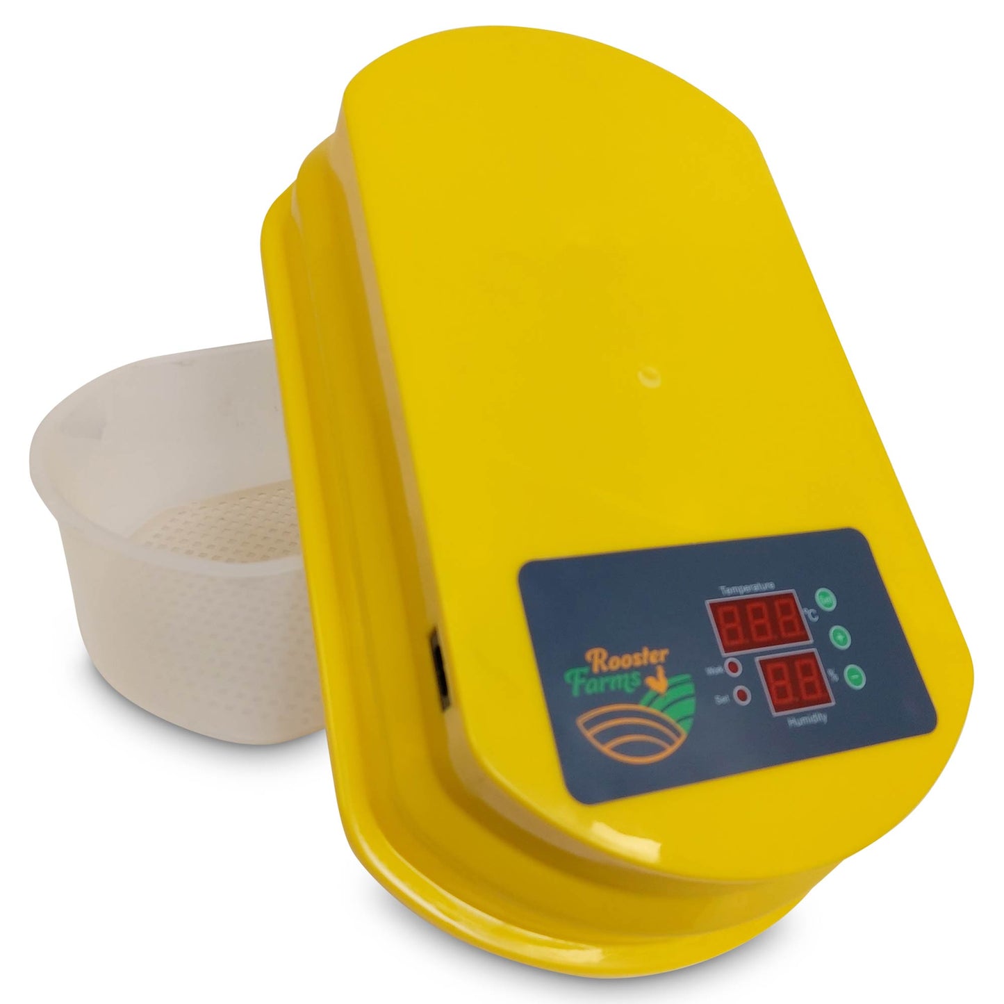 Rooster Farms Electric 15 Egg Incubator + Accessories for Chicken Quail Duck