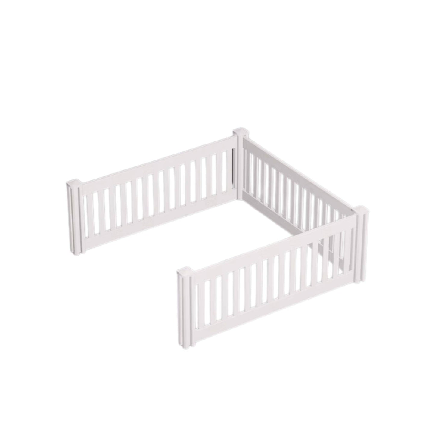 Rooster Farms PVC Dog Play Pen Extension for Whelping Box - 1.48m x 1.48m x 0.48m
