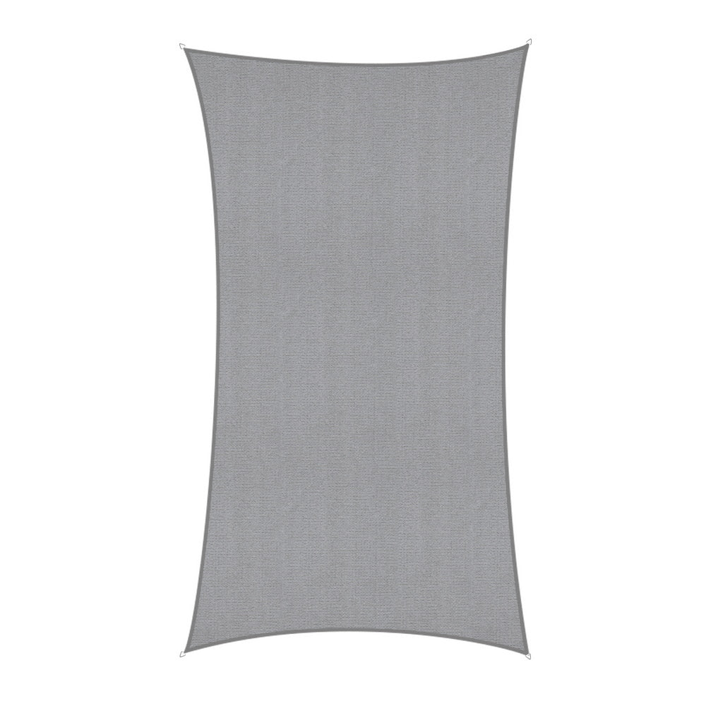 Instahut Sun Shade Sail Shadecloth Canopy Rectangle 280gsm 4x7m