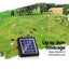 Giantz 4km Electric Fence Energiser Solar Energizer Charger Farm Animal 0.13J